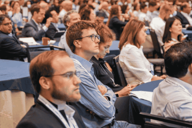 Conference delegates participating in sessions at the 8th CNS Drug Delivery Summit