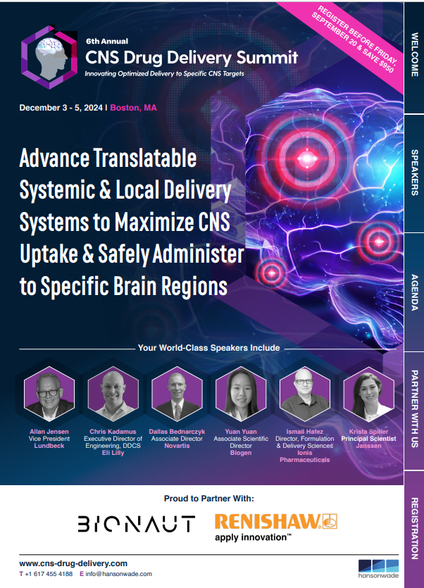 CNS Drug Devlivery Summit Brochure 2024